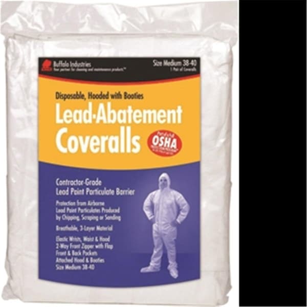 Buffalo Industries 68442 10 x 15 in. Lead Abatement Coverall, Extra Large BU327428 - main